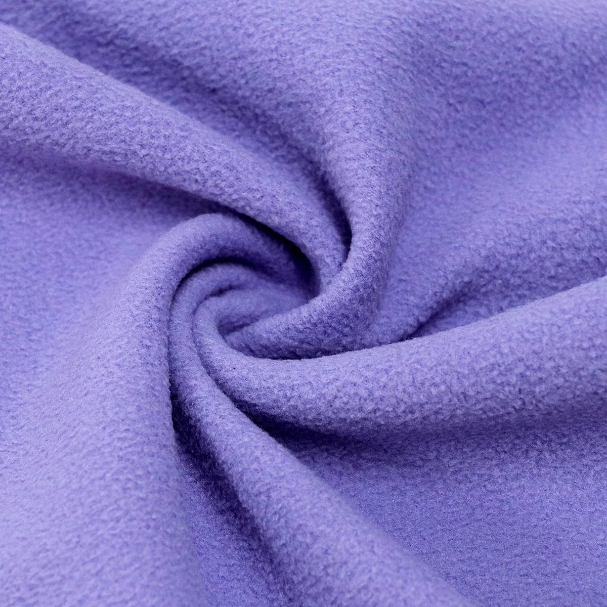 Close-up of fleece (brushed) fabric showing its texture